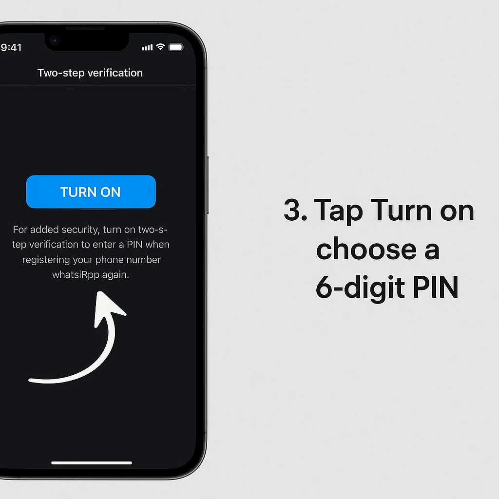 Create PIN Create 6-digit PIN